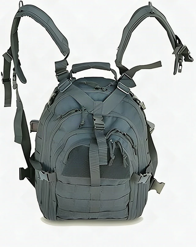 Alt view image 5 of 5 - Explorer B11 Tactical MOLLE Hydration Pack Backpack EDC Everyday Carry Black New