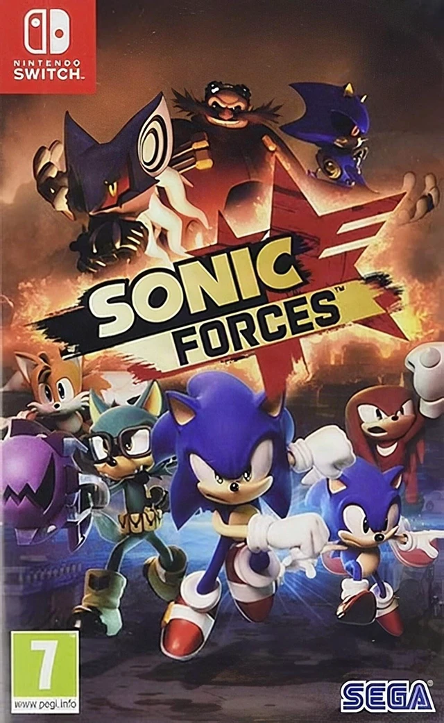 Main image of Sonic Forces Nintendo Switch Video Game EU Region Action Platformer New Sealed