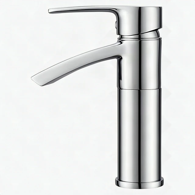 Alt view image 2 of 5 - Eisen Home Ariana 7" Single Hole Bathroom Vanity Sink Faucet Polished Chrome New