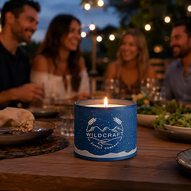 Alt view image 3 of 7 - Citronella Candles 100% Soy Wax Natural Outdoor Indoor Scented Candle 2-Pack New