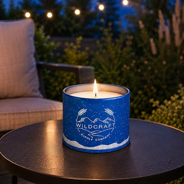 Alt view image 4 of 7 - Citronella Candles 100% Soy Wax Natural Outdoor Indoor Scented Candle 2-Pack New