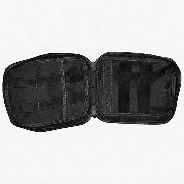Alt view image 3 of 7 - Explorer P14 Tactical MOLLE IFAK First Aid Kit Medical Pouch EDC Black New