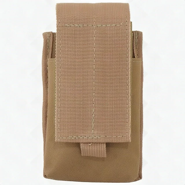 Main image of Every Day Carry Tactical Hook-and-Loop fastener & MOLLE 5.56 Single Magazine Pouch - Coyote Tan