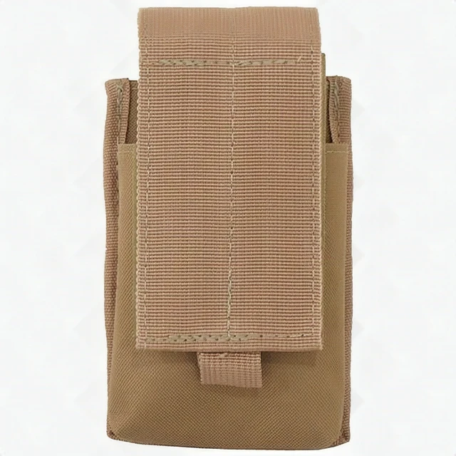 Alt view image 5 of 7 - Every Day Carry Tactical Hook-and-Loop fastener & MOLLE 5.56 Single Magazine Pouch - Coyote Tan
