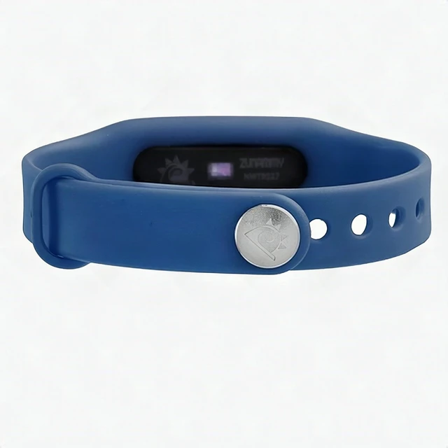 Alt view image 2 of 3 - Zunammy TR027 Wireless Heart Rate Monitor Activity Fitness Tracker Watch Navy