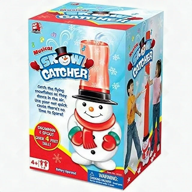 Main image of Musical Snow Catcher Winter Time 4 Ft Tall Snowman Holiday Game New in Box