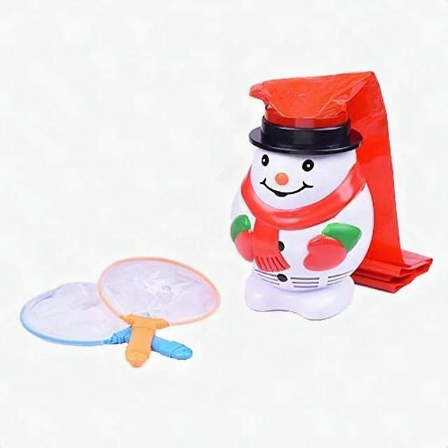 Alt view image 2 of 7 - Musical Snow Catcher Winter Time 4 Ft Tall Snowman Holiday Game New in Box