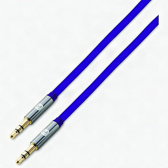 Alt view image 3 of 4 - Altatac 3.5mm Auxiliary Cord 5ft for Smartphones, Car Audio, & Tablets. Purple