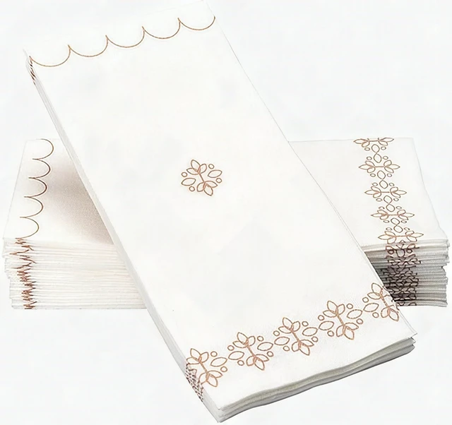 Alt view image 3 of 7 - 100 Pcs Rose Gold Disposable Plastic Cups Napkins Straws Party Dinnerware Set