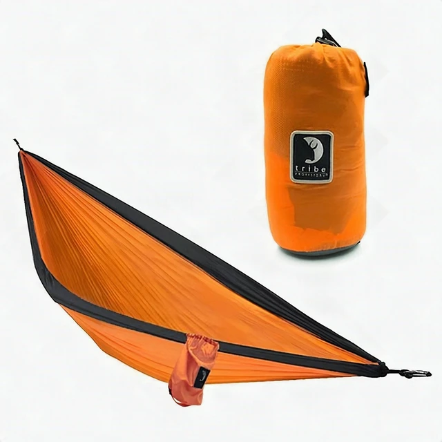 Main image of Tribe Provisions Double Hammock 2 Person Portable Camping Outdoor Hanging Swing