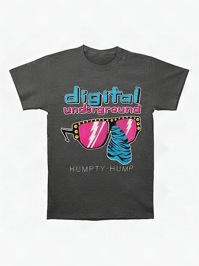 Alt view image 2 of 3 - Digital Underground Humpty Hump Big Nose Grey Men's Cotton T-Shirt Short Sleeve
