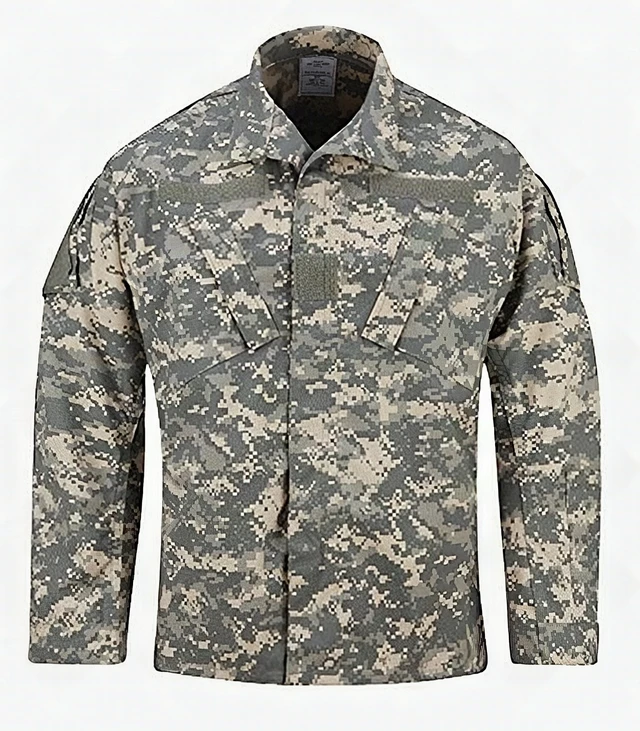 Alt view image 5 of 7 - Propper ACU Military Jacket Mens Large Army Universal 50/50 NYCO Ripstop Coat