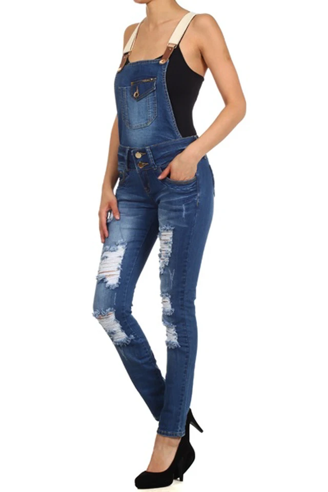 Alt view image 3 of 6 - Bonage Fashion Designer Women's Overall Jumper Size 3 - Style 486