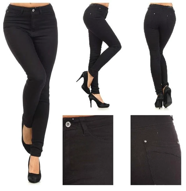 Main image of Bonage Fashion Designer Women's Skinny High Waist Jeans Size 9 - Style 245