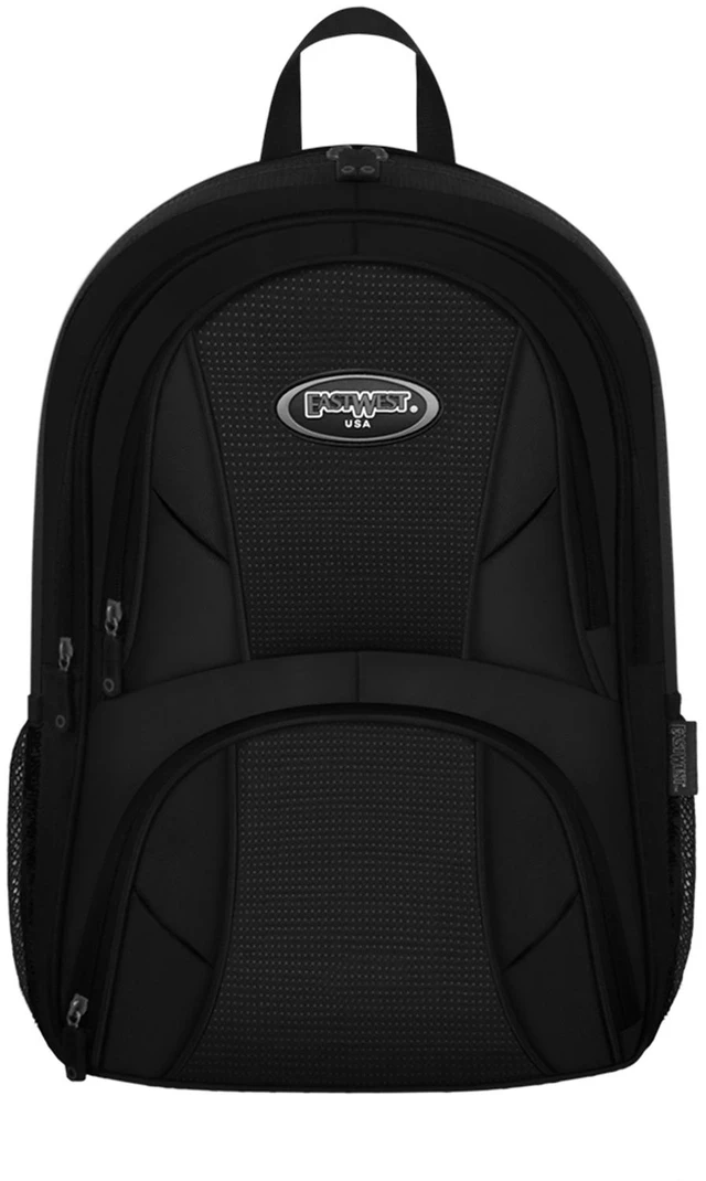 Main image of EastWest The Travel Backpack, Water Resistant, Precision Zip, Backpack, Black