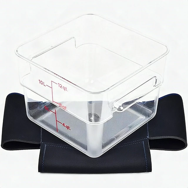 Alt view image 6 of 7 - SO-VIDA Sous Vide Container Sleeve for Cambro 12 Quart Food Storage - New