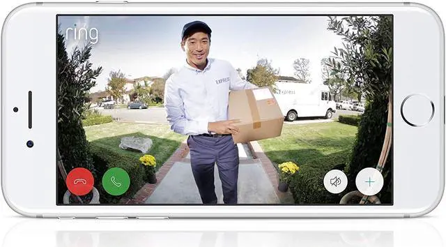Alt view image 5 of 20 - Ring 8VR1S7-0FC0 1080HD Video Doorbell 2