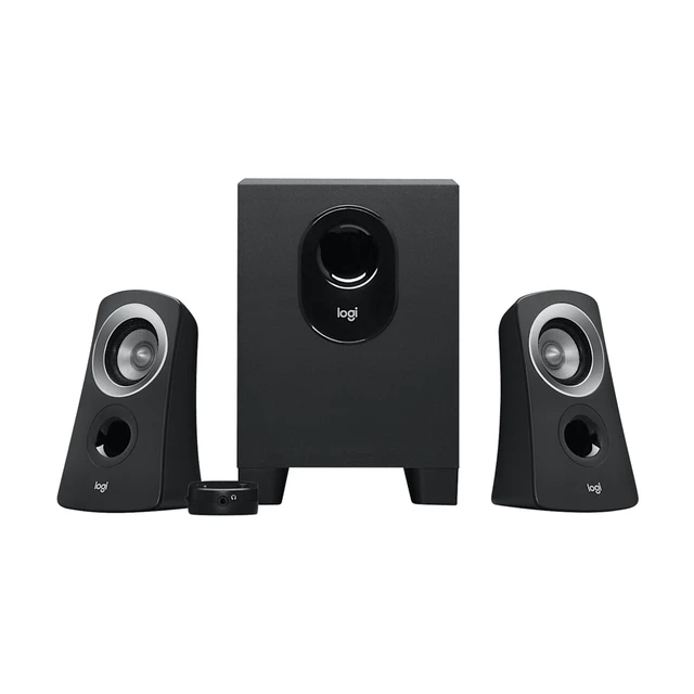 Alt view image 2 of 2 - Logitech Z313 3-Piece 2.1 Channel Multimedia Speaker System(Black/Silver)