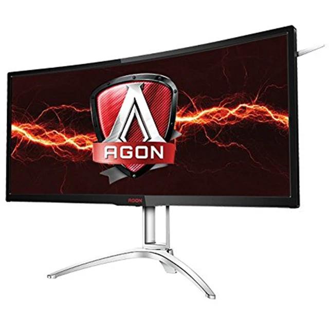 Alt view image 3 of 4 - AOC 35" (3440x1440) Curved Screen Gaming Monitor, G-SYNC, 100Hz, USB 3.0, Black