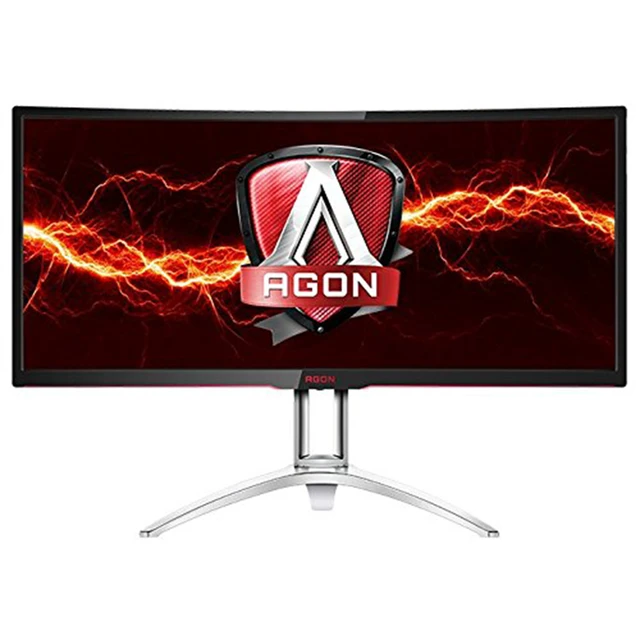 Alt view image 4 of 4 - AOC 35" (3440x1440) Curved Screen Gaming Monitor, G-SYNC, 100Hz, USB 3.0, Black