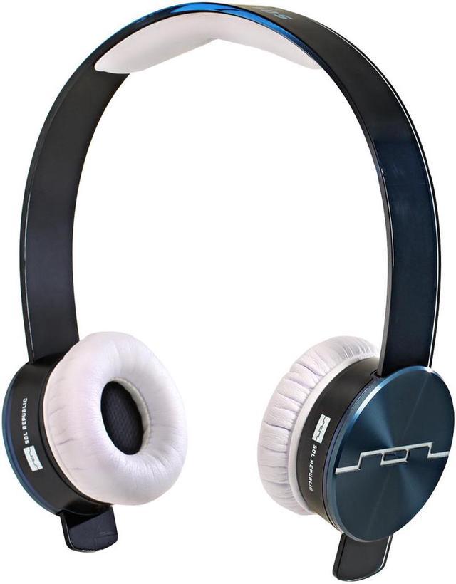 Tracks Ultra On-Ear Headphones with Remote and Mic (Blue) - Newegg.com