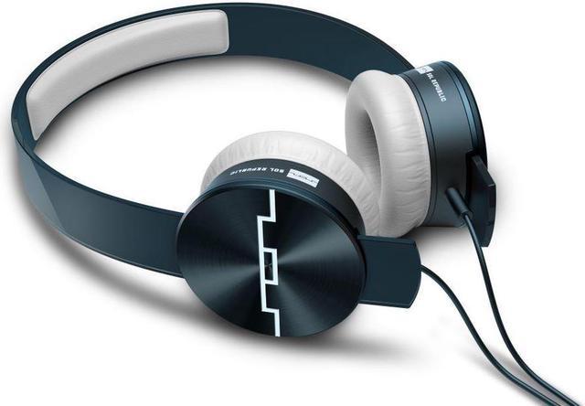 Tracks Ultra On-Ear Headphones with Remote and Mic (Blue) - Newegg.com