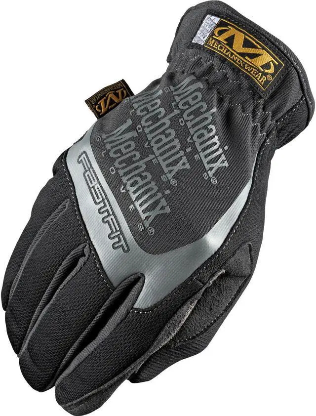 Alt view image 3 of 11 - Mechanix Wear FastFit Work Gloves Black X-Large MFF05011