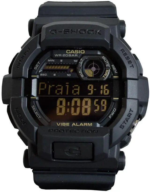 Main image of Casio G-Shock Mens Shock Resistant Digital Sports Watch - Black - GD-350-1BCR