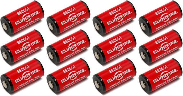 Alt view image 2 of 9 - Surefire (12) 123A Lithium Batteries w/ Reusable Battery Case SF12A-BB-CS