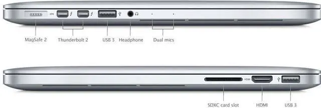 Alt view image 4 of 9 - Apple MacBook Pro 15.4 in Retina 2.2GHz 16GB 256GB - Mid 2014