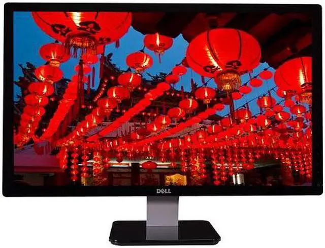 Alt view image 3 of 8 - Dell 24" S2440LB HDMI/VGA 1080p Ultra-Slim Flat Screen LED LCD Computer Monitor