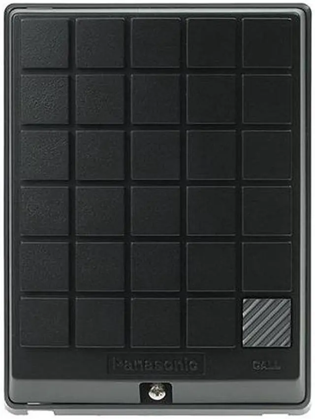 Alt view image 4 of 8 - PANASONIC KX-T30865-B DOOR INTERCOM BLACK