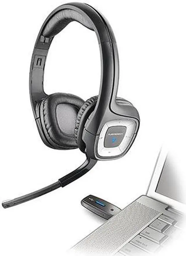 Alt view image 5 of 9 - PLANTRONICS .Audio 995 USB Connector Circumaural Digital Stereo Headset