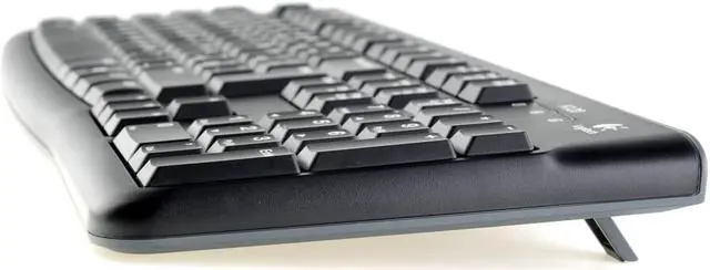 Alt view image 2 of 3 - Logitech K120 Sturdy Low Profile Spill Resistant 104-Key USB Keyboard - Black