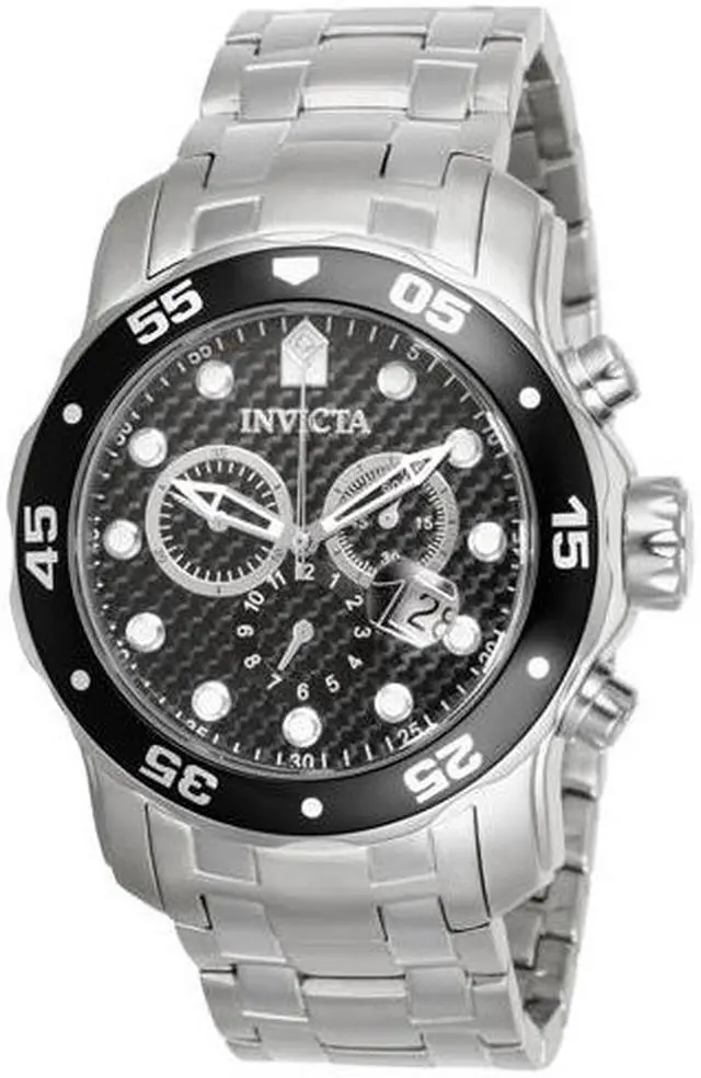 Alt view image 8 of 17 - Invicta  Pro Diver 17082  Stainless Steel Chronograph  Watch
