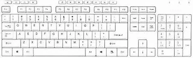 Main image of Bornd M610 Water Resistant 2.4GHz 104-Key Wireless Multimedia Keyboard & Mouse