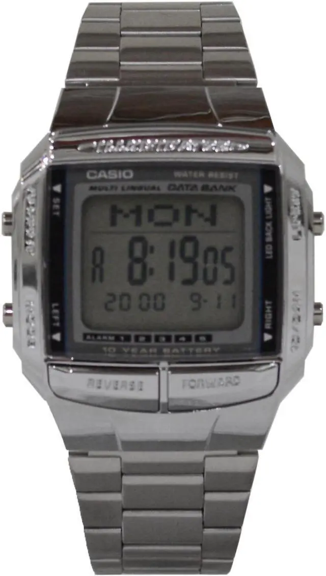 Alt view image 5 of 17 - Casio DB360-1A 30 Page Multilingual Databank Watch