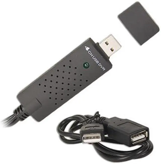 Alt view image 3 of 3 - EasyCAP Capture EasyCAP002 4 Channel USB 2.0 DVR Video Capture Box w/ Audio