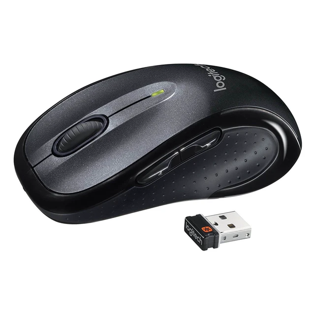Alt view image 3 of 4 - Logitech M510 7-Button Wireless Laser Scroll Mouse W/Tilt Wheel & Zoom - Black