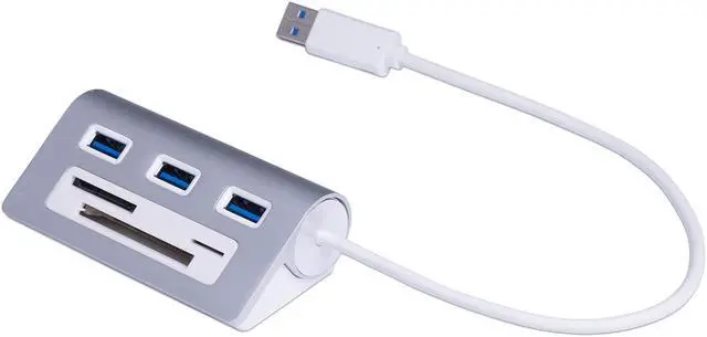 Main image of Sabrent 3 Port Usb 3.0 Hub With Cf/Sd/Tf Card Reader