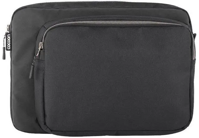 Alt view image 2 of 5 - Cocoon CLS456BK Nylon 13" Laptop & Tablet Sleeve w/ Grid-It Organization - Black