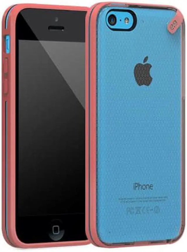 Alt view image 4 of 4 - PureGear Slim Shell Protective Cell Phone Case - Pink - iPhone 5C