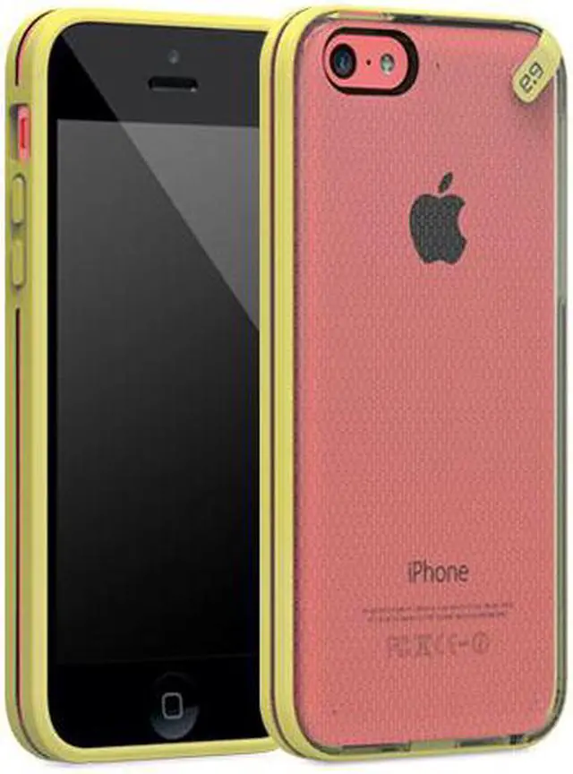 Alt view image 5 of 5 - PureGear Slim Shell Protective Cell Phone Case - Yellow - iPhone 5C