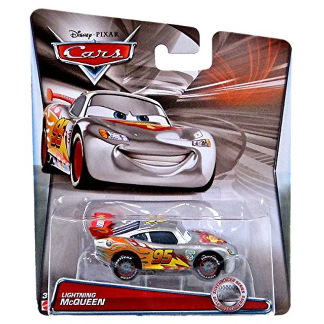 Alt view image 2 of 2 - Mattel Disney Pixar Cars - Silver Racer Series BBN17 DHC33 - Lightning McQueen