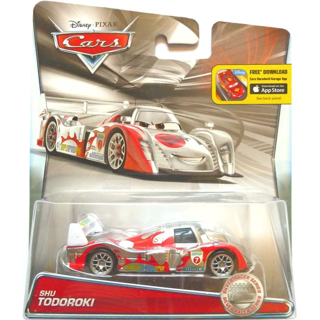 Alt view image 4 of 4 - disney cars metallic finish series shu todoroki vehicle