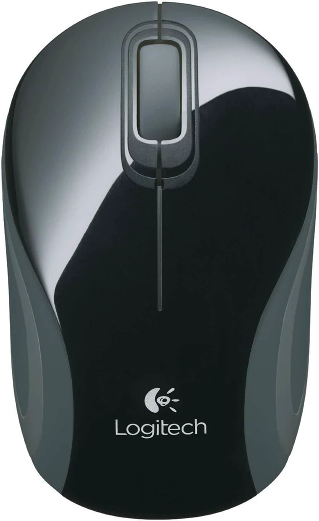 Main image of Logitech M187 2.4Ghz Wireless 3 Button USB Optical Scroll Mini Mouse - Black
