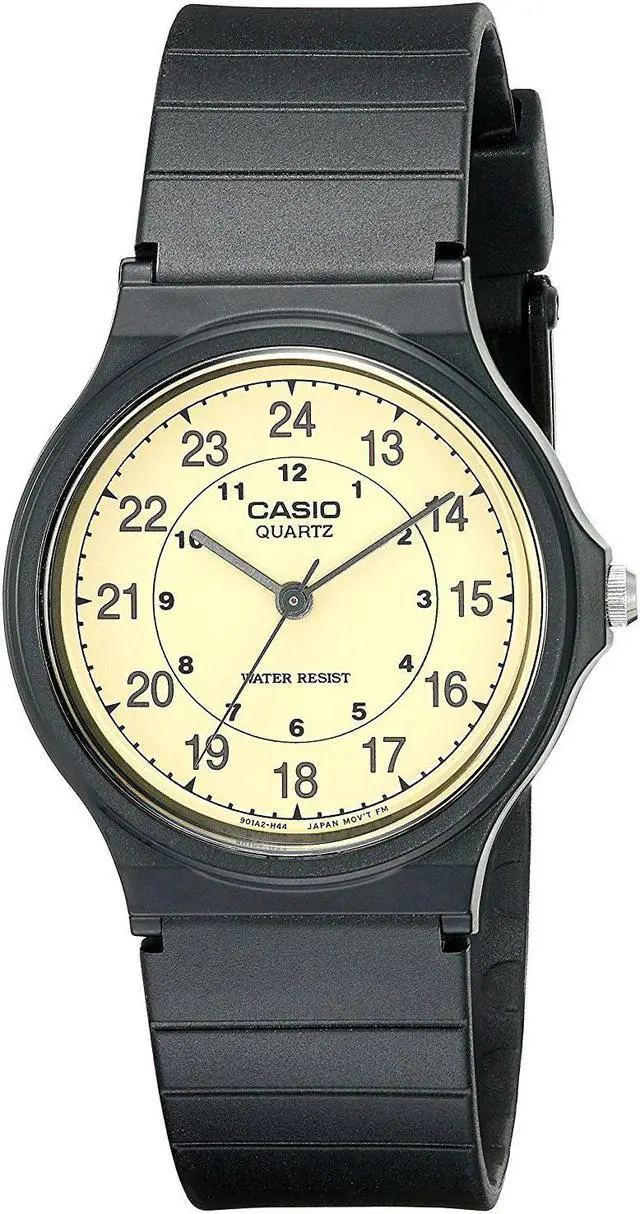 Alt view image 4 of 6 - Casio 3-Hand Analog Water Resistant Watch (Black)