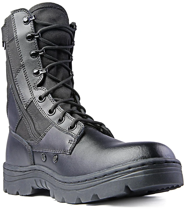 Main image of Ridge 4105 Men's 8" Waterproof Leather Tactical Military Work Boot Black