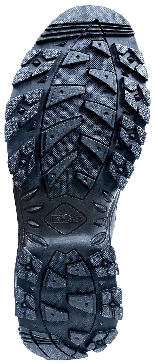 Alt view image 4 of 7 - Ridge Footwear Men's Ultimate Zipper 8" Leather Boot Rip-Stop Nylon Waterproof - Size 4.5