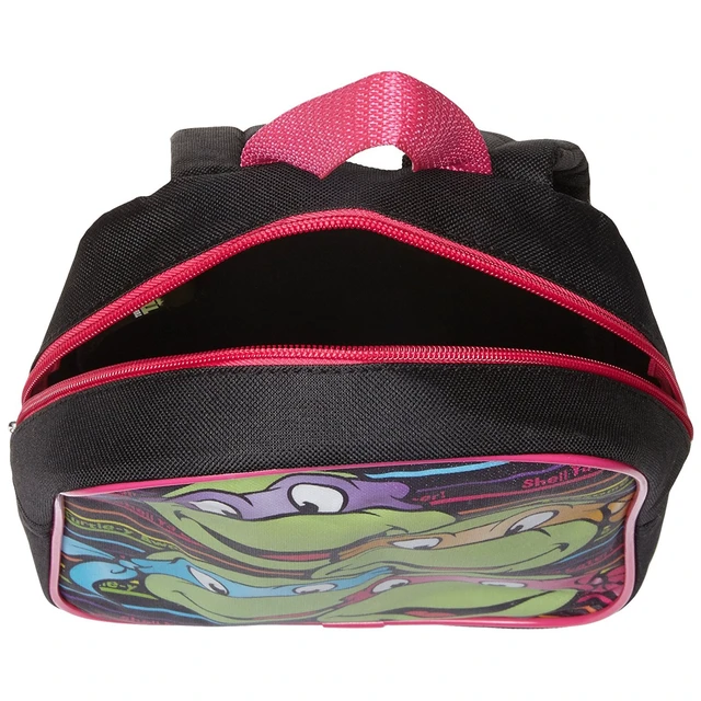 Alt view image 3 of 3 - 10" Nickelodeon Teenage Mutant Ninja Turtles 10-inch MINI Backpack Bag - Black
